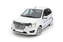 Накладка на решётку радиатора 10 мм (НПС) Datsun mi-DO Хэтчбек 2014-